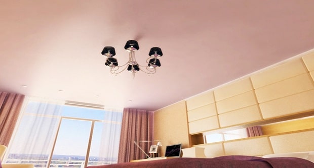 Матовые натяжные потолки