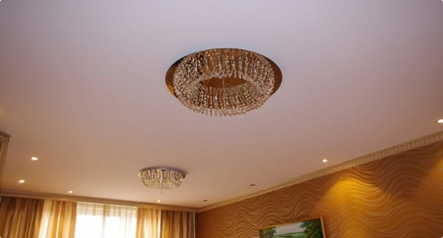 Тканевые натяжные потолки